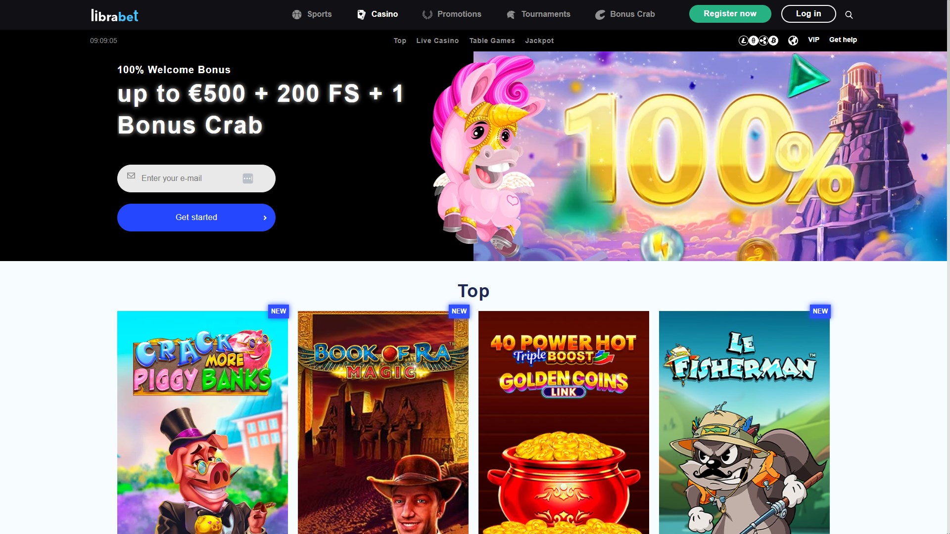 Librabet screenshot 2