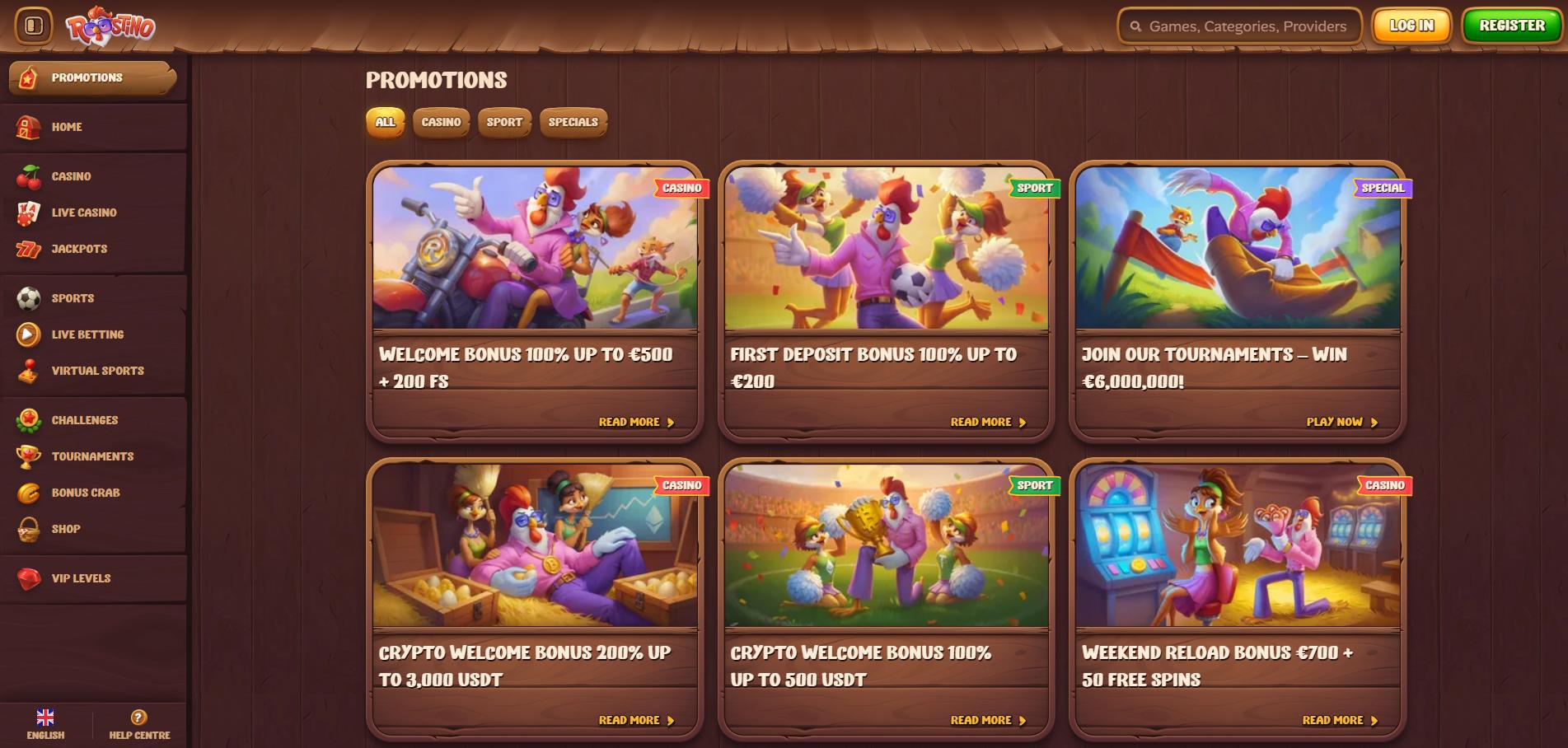 Roostino screenshot 3