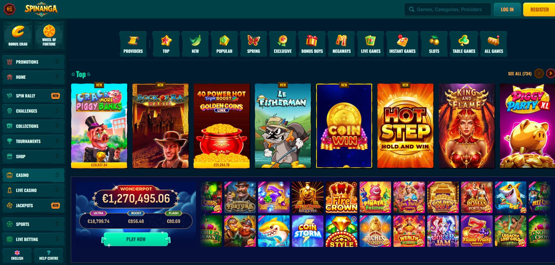 Spinanga screenshot 2