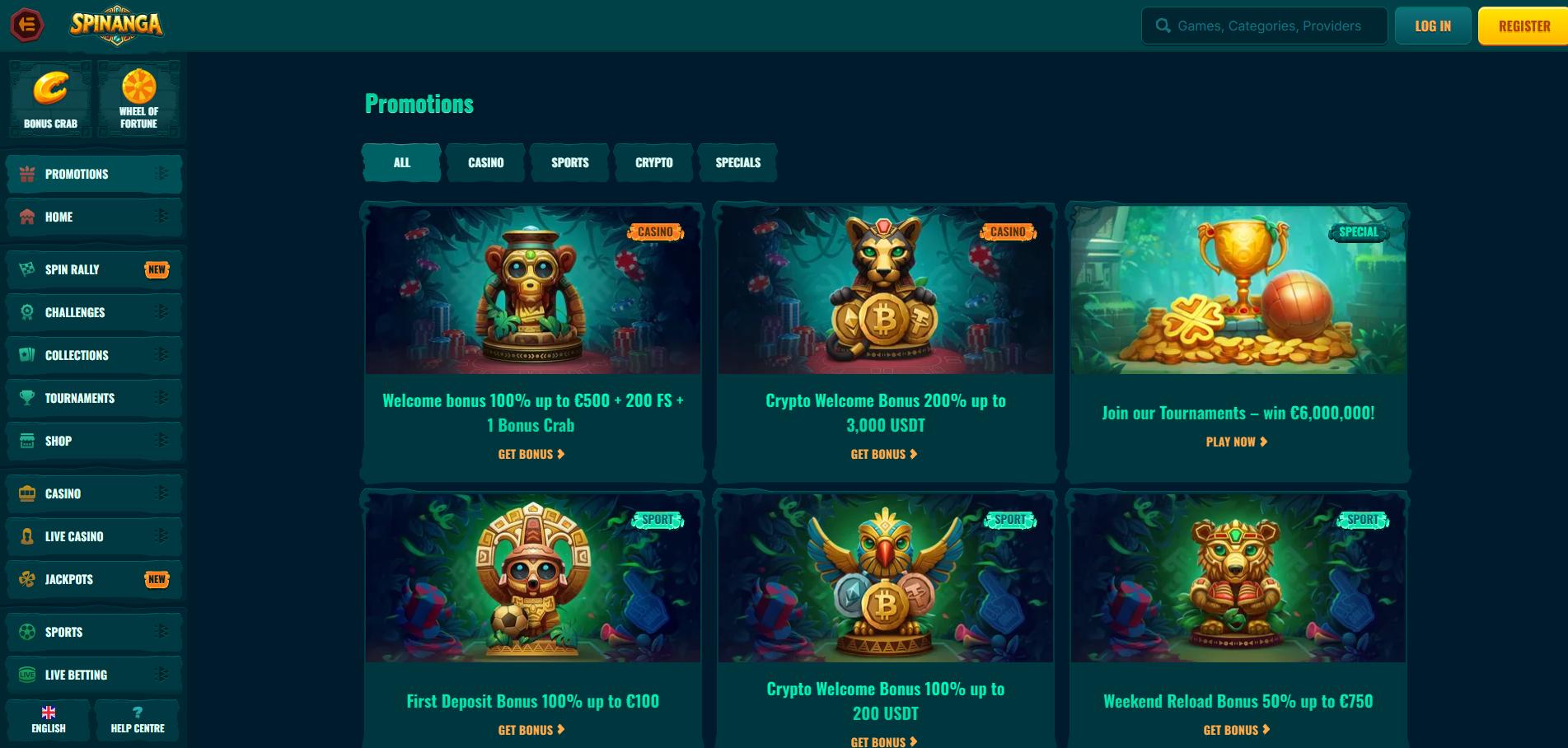 Spinanga screenshot 3