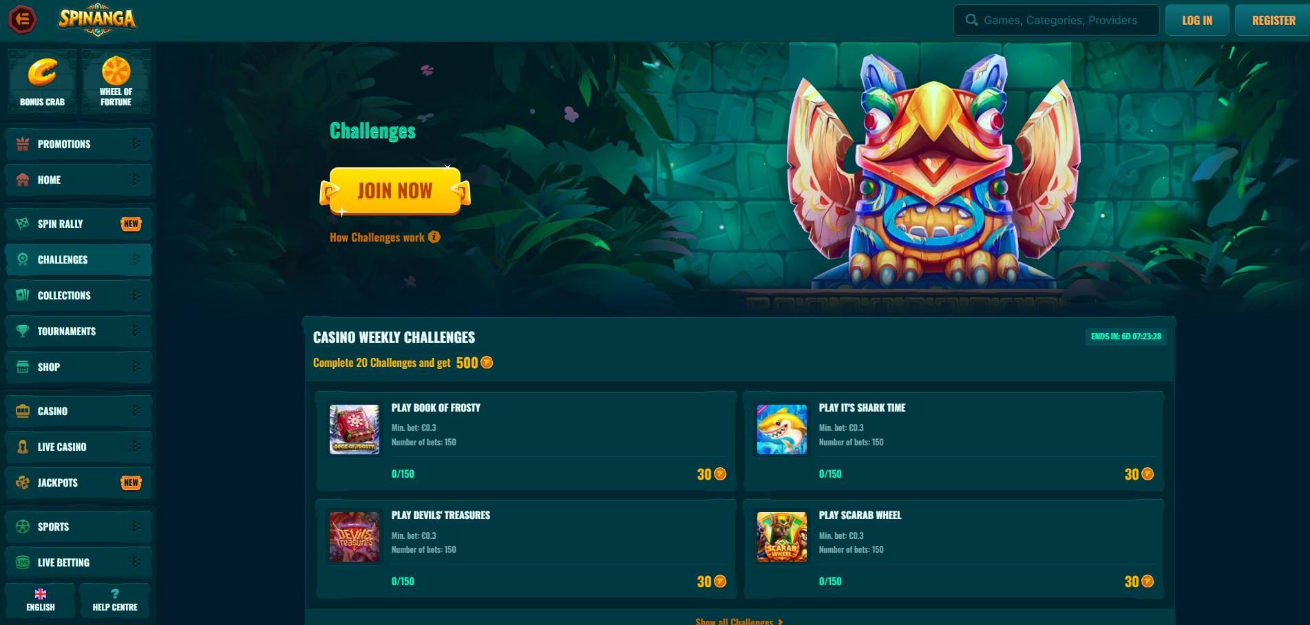 Spinanga screenshot 4