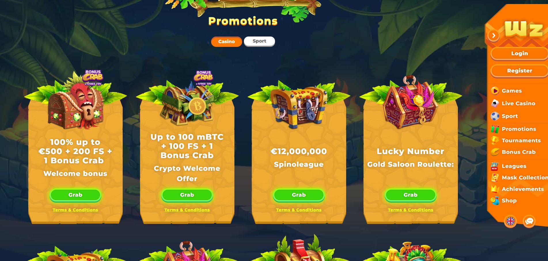 Wazamba screenshot 3