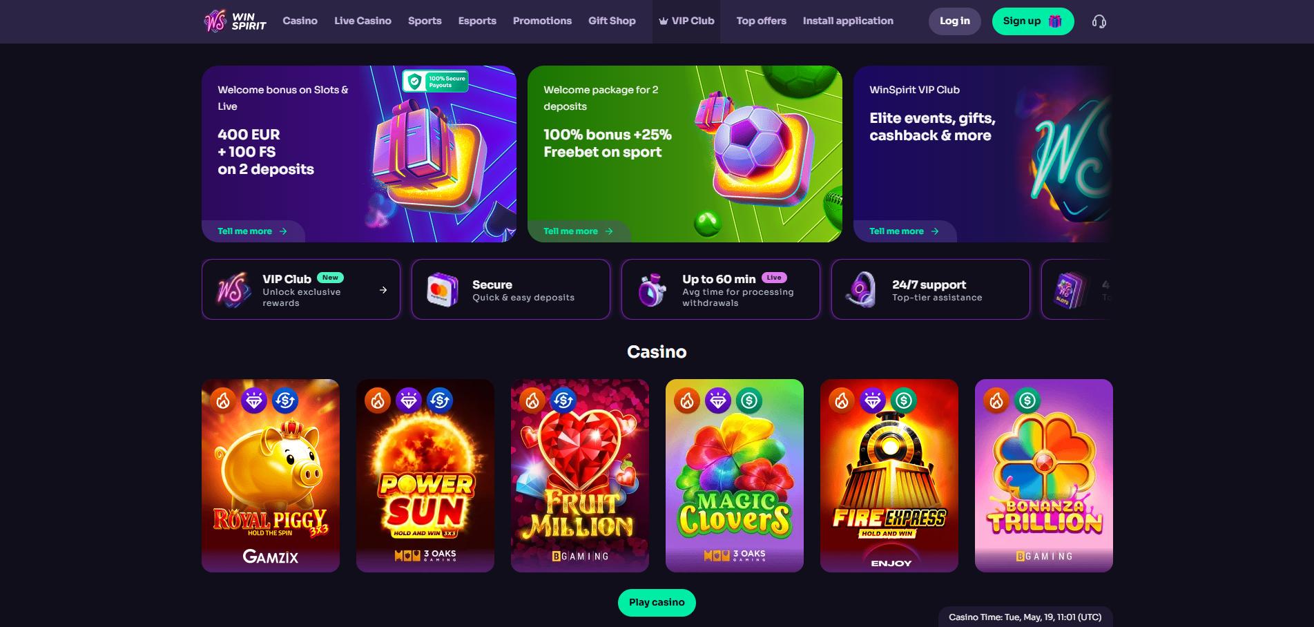 WinSpirit screenshot 1