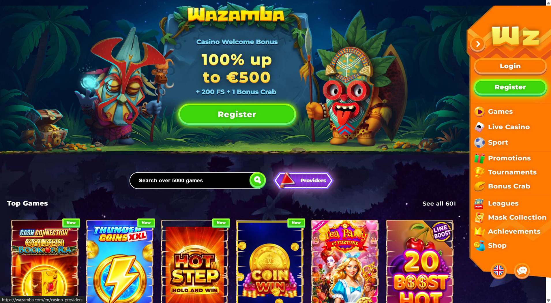 1. Wazamba